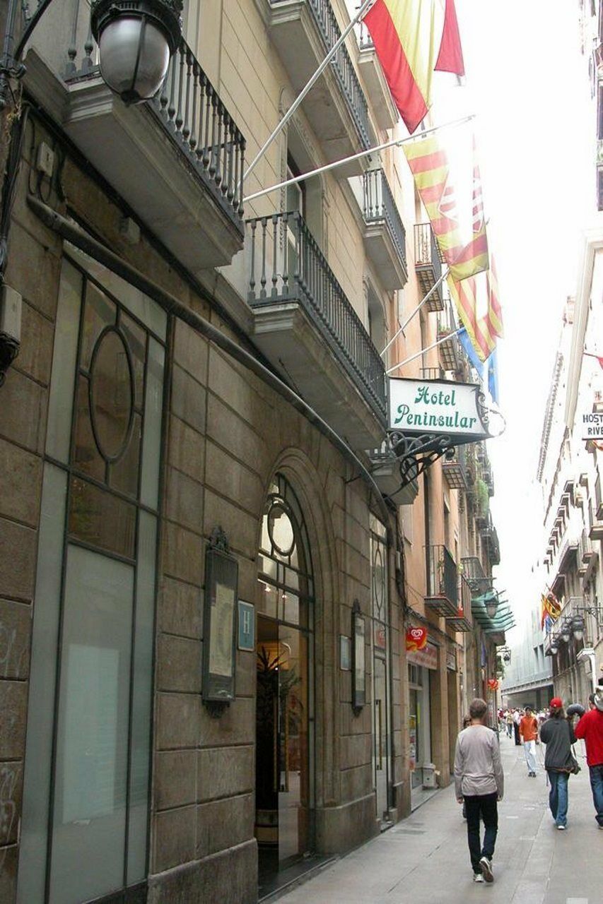 Hotel Peninsular Barcelona Exterior photo